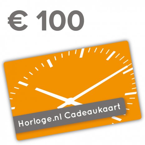  Cadeaubon 100 euro Cadeaukaart