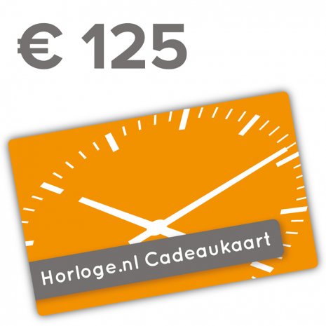  Cadeaubon 125 euro Cadeaukaart