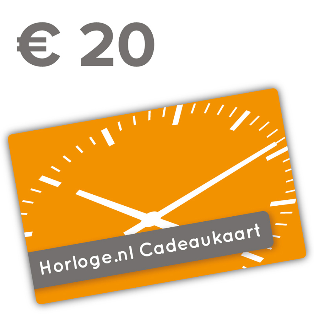 Oppervlakkig roze terugtrekken HWG Cadeaubonnen Nederland CADEAUBON-20 Cadeaubon 20 euro • EAN: •  Horloge.nl