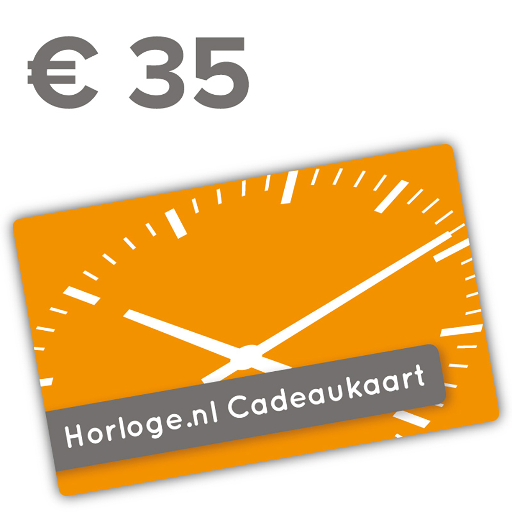 Cadeaubon 35 Euro CADEAUBON 35 Horloge nl