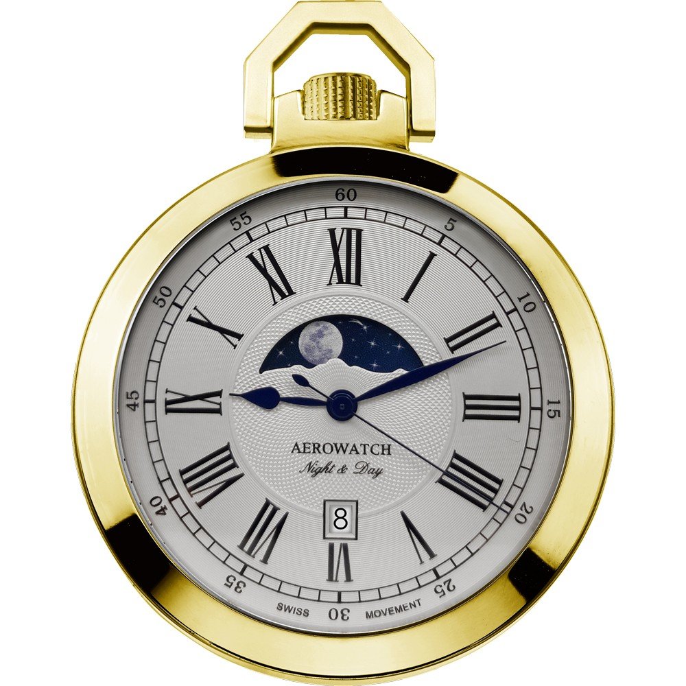 Aerowatch Pocket watches 44829-JA01 Lépines - Night & Day Zakhorloges
