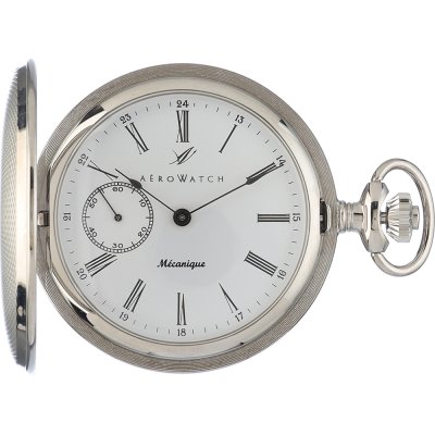 Aerowatch Pocket watches 65803-PD01 Savonette Argent Zakhorloges