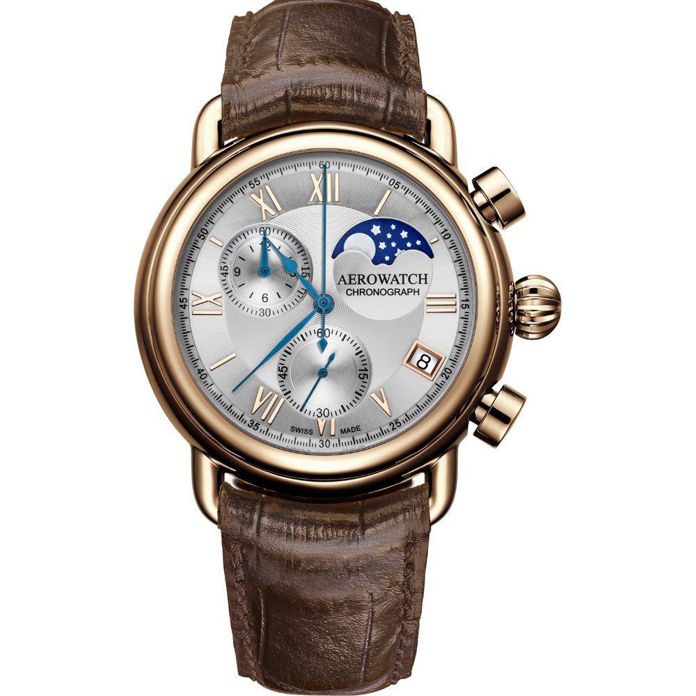 Aerowatch 1942 78100-RO04 Horloge