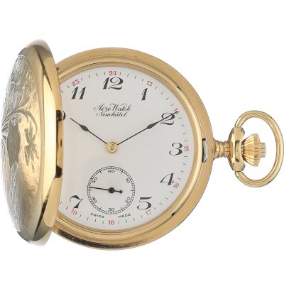 Aerowatch Pocket watches APW1077HW Savonette Jonquille Zakhorloges