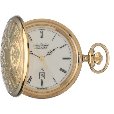 Aerowatch Pocket watches APW7290Q Savonette Les Fleurs Zakhorloges