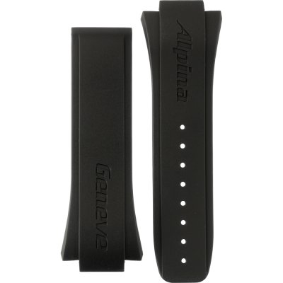 Alpina AL-5AERUBBERBLK Horlogeband