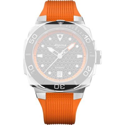 Alpina ALR-3AE-ORANGE Seastrong Extreme Horlogeband