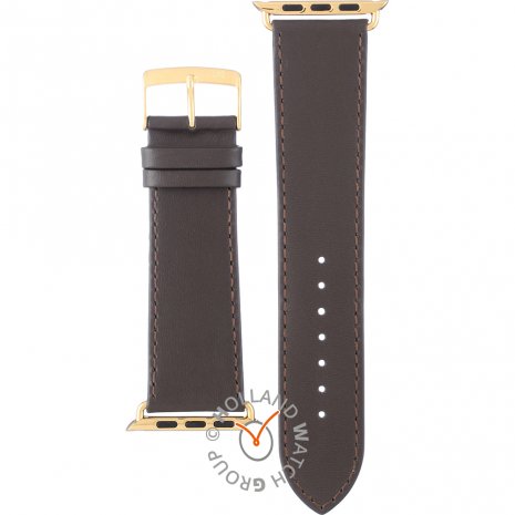 Apple Watch Brown leather 24 mm - Medium Horlogeband