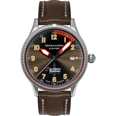 Bauhaus Aviation 2556-2 Aviation Eurofighter Typhoon Horloge