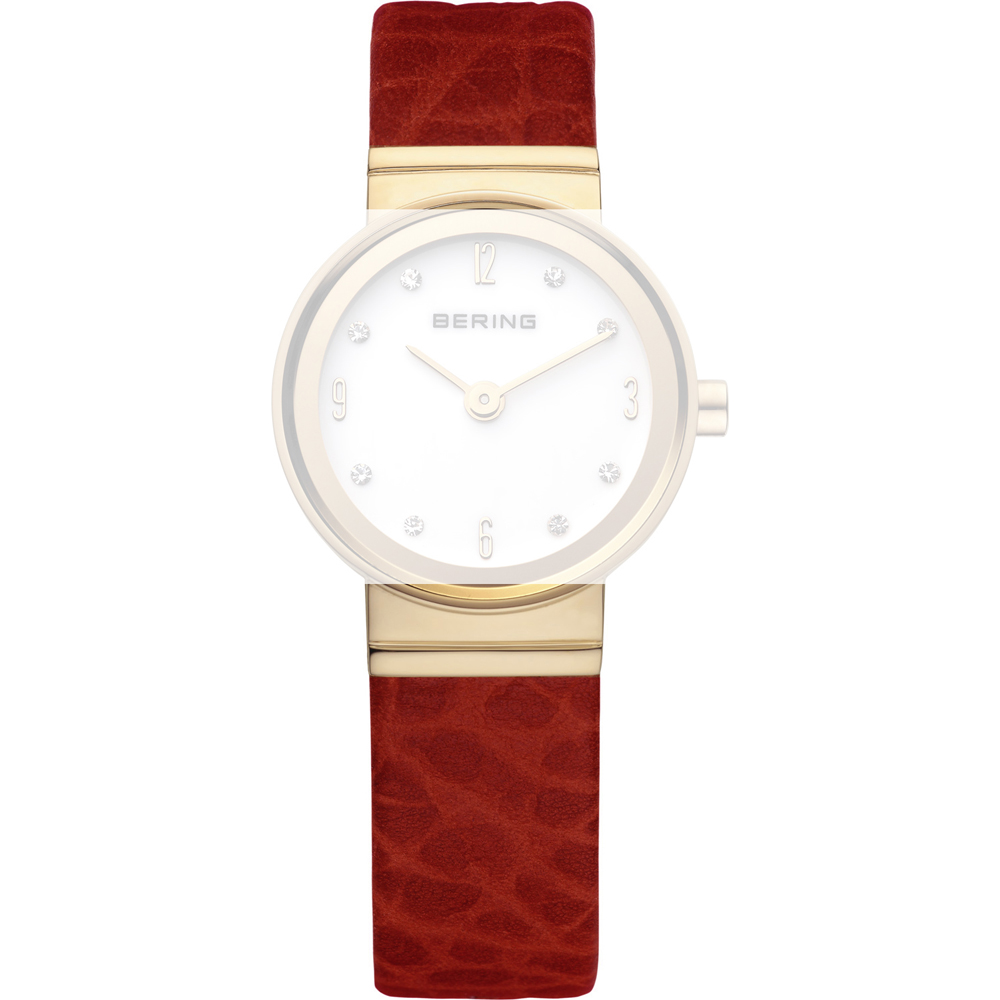 Bering Straps PT-A10122S-BRR Horlogeband