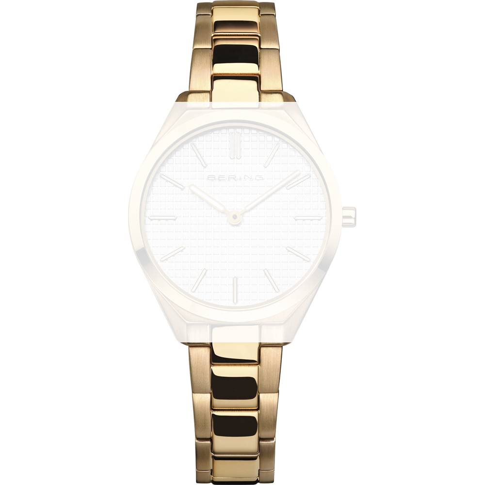 Bering Straps PT-A17231S-BSG This is minimalism Horlogeband