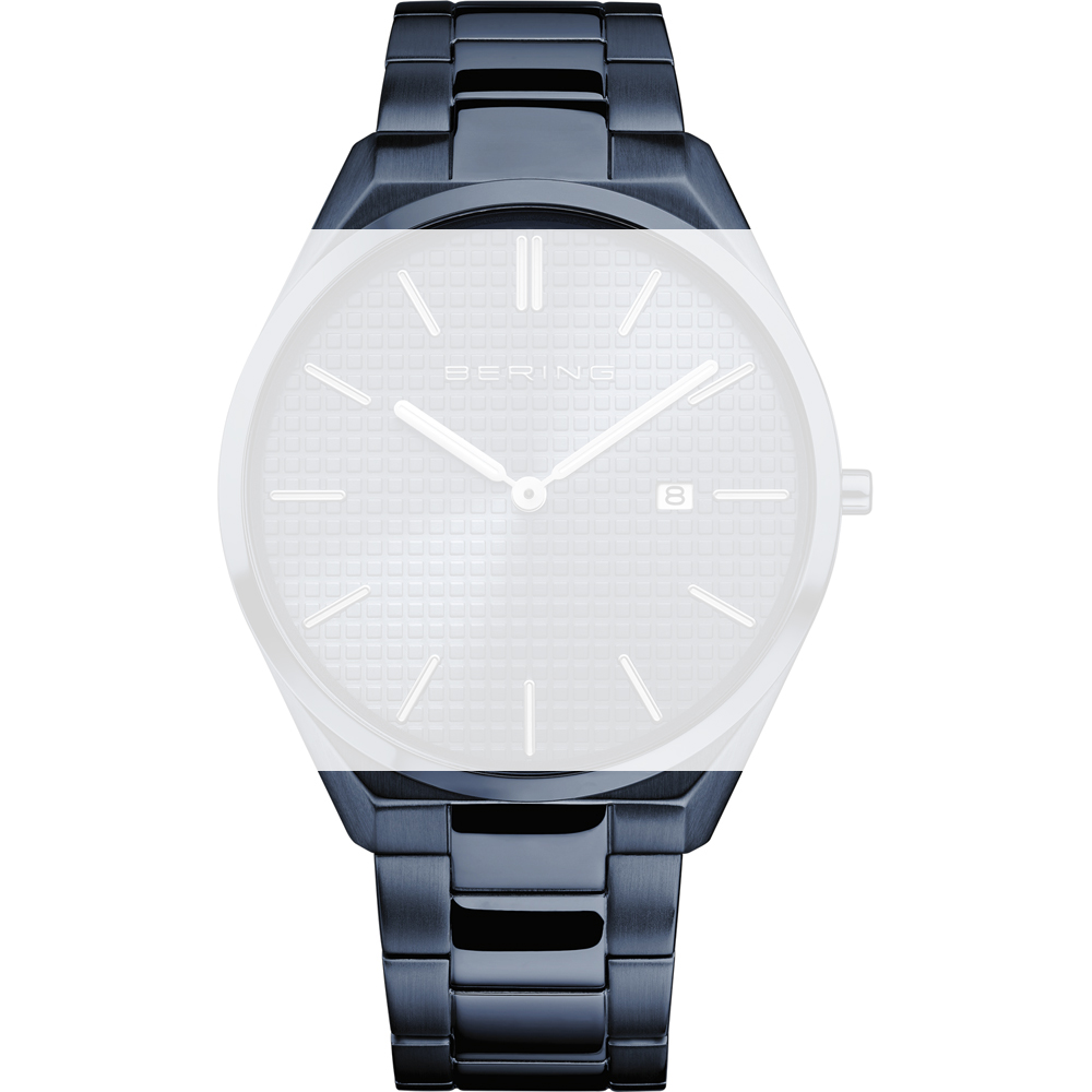 Bering Straps PT-A17240S-BSL This is minimalism Horlogeband