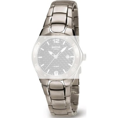 Boccia Straps 811-A3119AQCXA Horlogeband