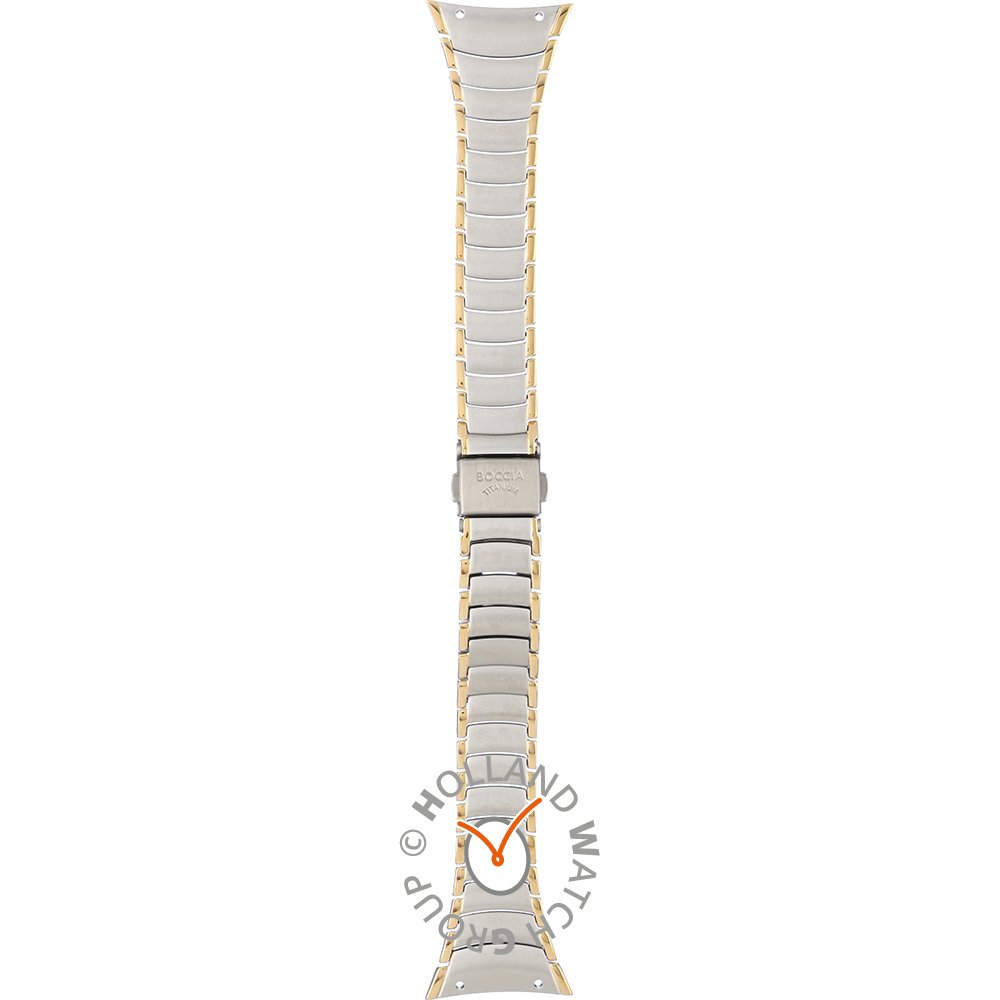 Boccia Straps 811-A3165AQCHA Horlogeband
