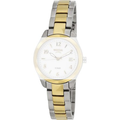 Boccia Straps 811-A3224AQCHA Horlogeband