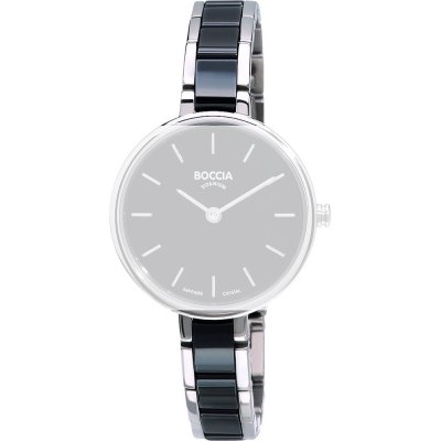 Boccia Straps 811-A3245AQAPS Horlogeband