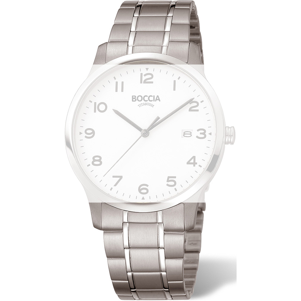 Boccia Straps 811-A3595AQCXA Horlogeband
