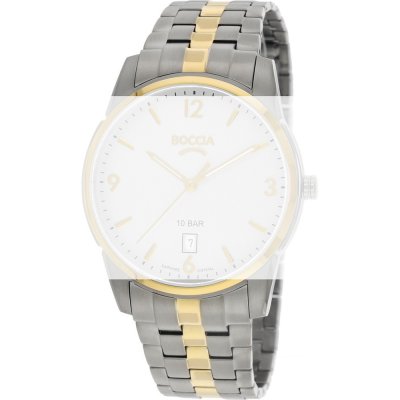 Boccia Straps 811-A3632AQCHA Horlogeband