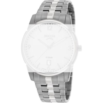 Boccia Straps 811-A3632AQCXA Horlogeband