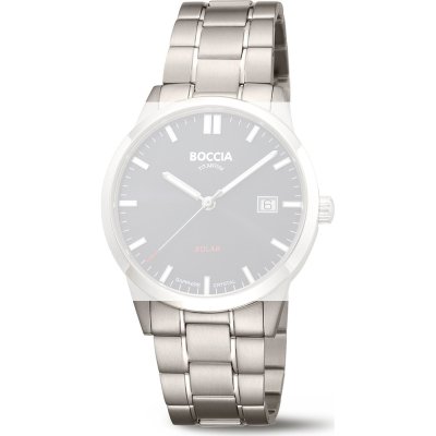 Boccia 811-A3673AQCXA 3673-02 Horlogeband