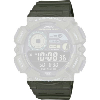 Casio 10671148 LCD Large Horlogeband