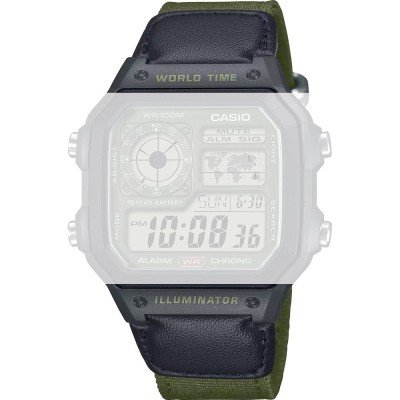 Casio 10677277 World Time - Utility Color Horlogeband