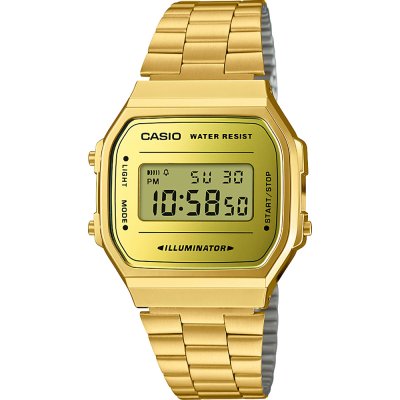 Casio Vintage A168WEGM-9 Retro Mirror Horloge