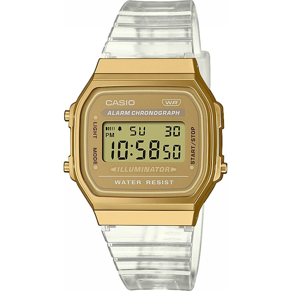 Casio Vintage A168XESG-9AEF Vitage Iconic Horloge