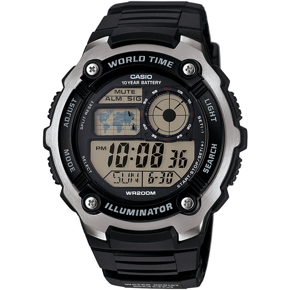 Casio Collection AE-2100W-1AVEF Horloge