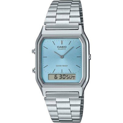 Casio Vintage AQ-230A-2A1 Vintage Edgy Horloge