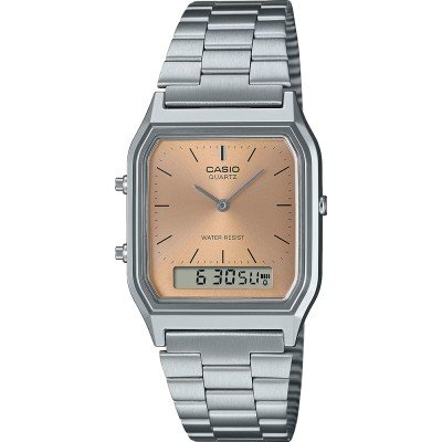 Casio Vintage AQ-230A-4AMQYES Vintage Edgy Horloge
