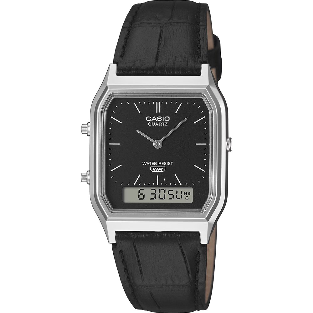 Casio Vintage AQ-230EL-1AEF Vintage Edgy Horloge • EAN