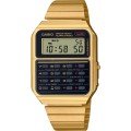Casio Vintage CA-500WEG-1AEF Vintage Calculator Horloge