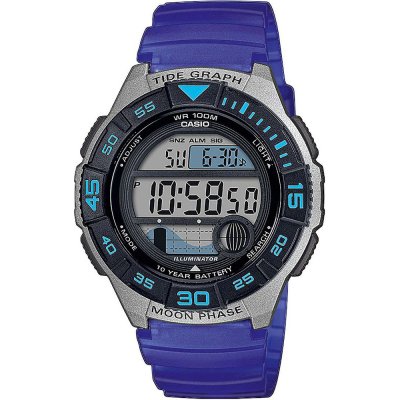 Casio Sport WS-1100H-2AV Sports Tide Horloge