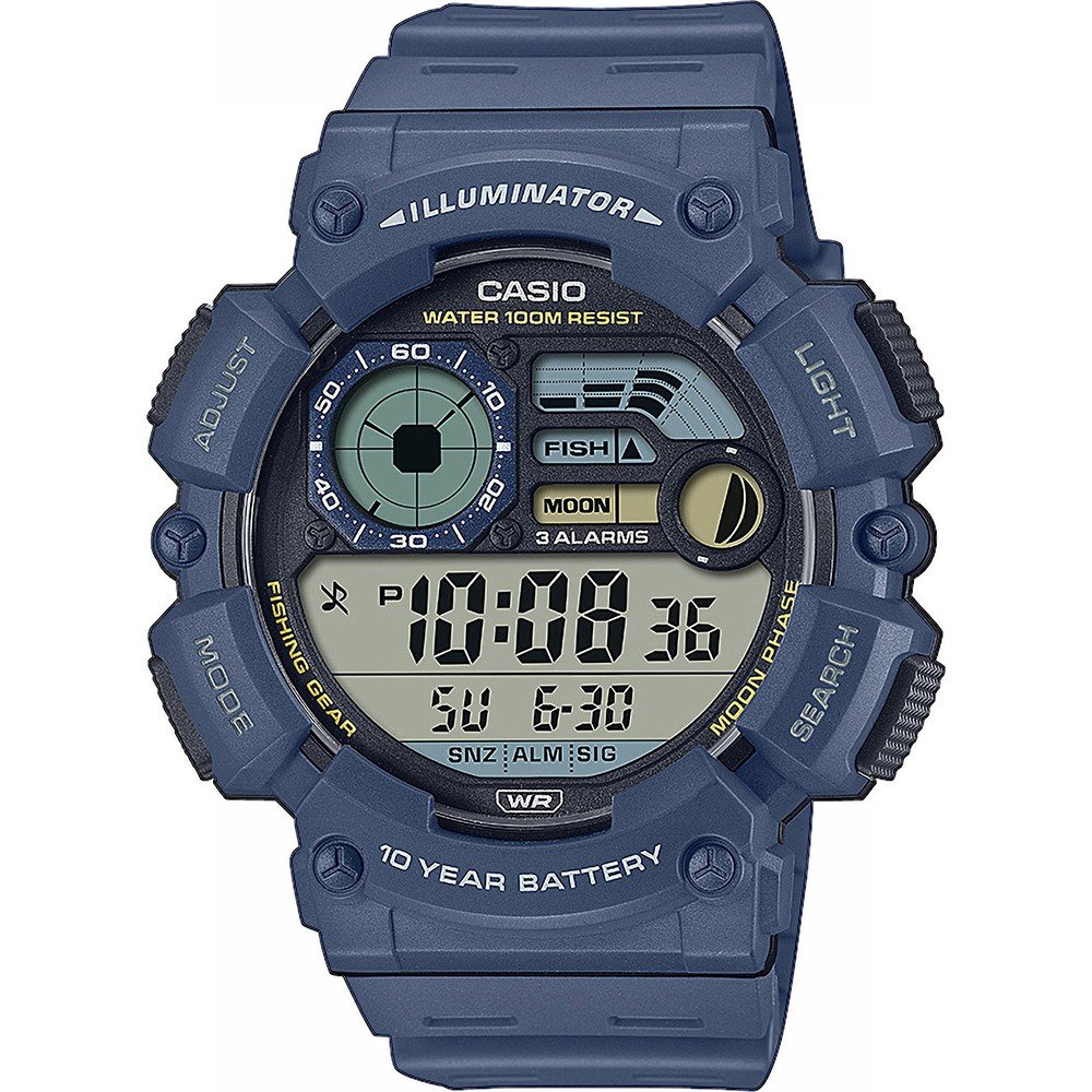 Casio Collection WS-1500H-2AVEF LCD Large Horloge