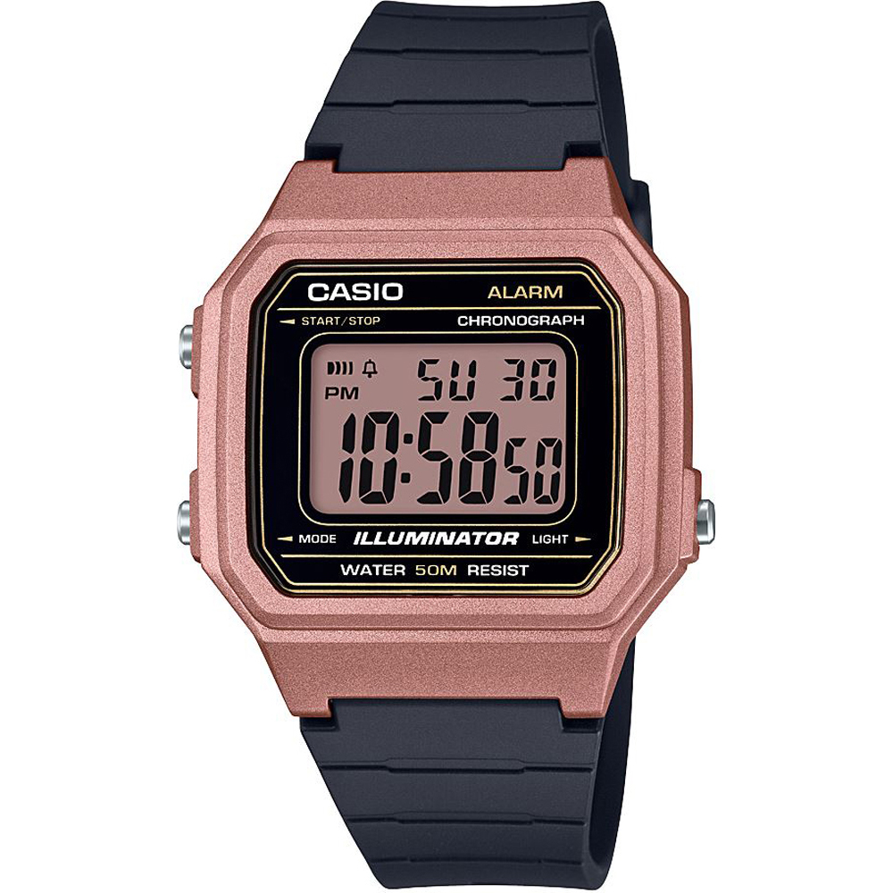 Casio Vintage W-217HM-5AVEF Vintage Edgy Horloge