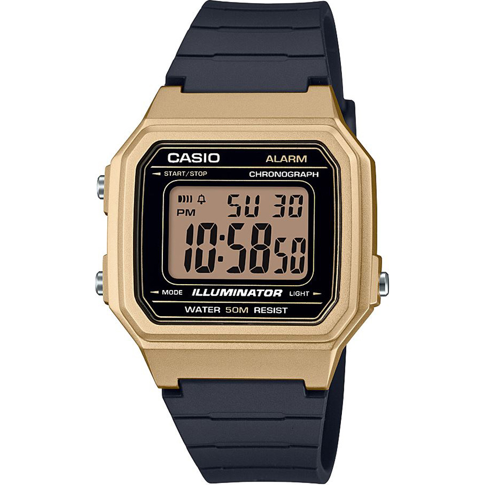 Casio Vintage W-217HM-9AVEF Vintage Edgy Horloge