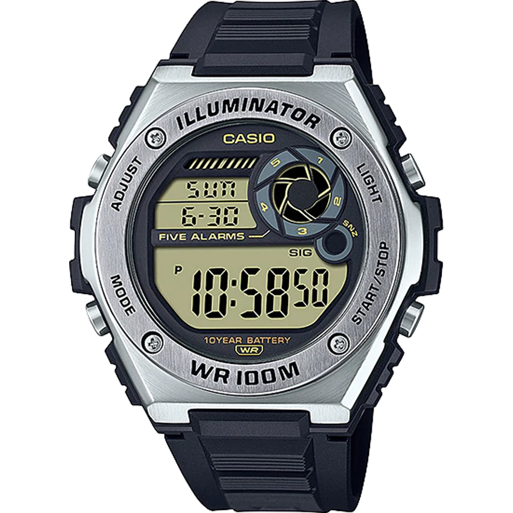 Casio Collection MWD-100H-9AVEF Digital Youth Horloge