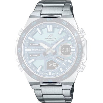 Casio Edifice 10644282 Ana-Digi Chronograph Horlogeband