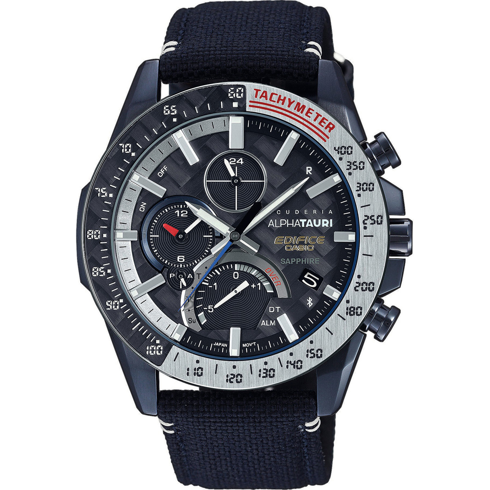 Casio Edifice Bluetooth EQB-1000AT-1AER Alpha Tauri Racing Horloge