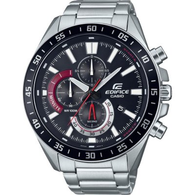 Casio Edifice Classic  EFV-620D-1A4VUEF Big Face Chrono Horloge