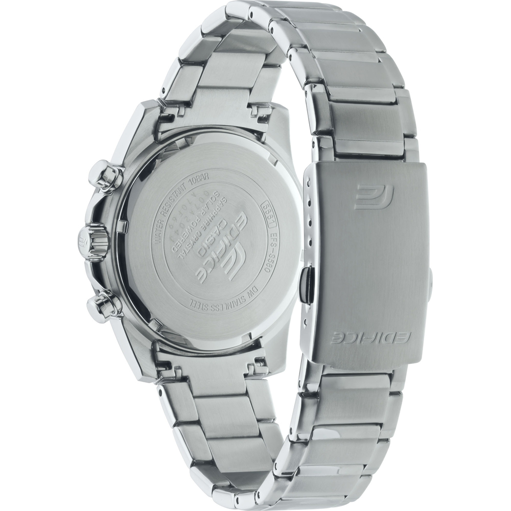 Casio Edifice EFS-S580DB-1AVUEF Bold Design Carbon horloge • EAN:  4549526292446 • Horloge.nl