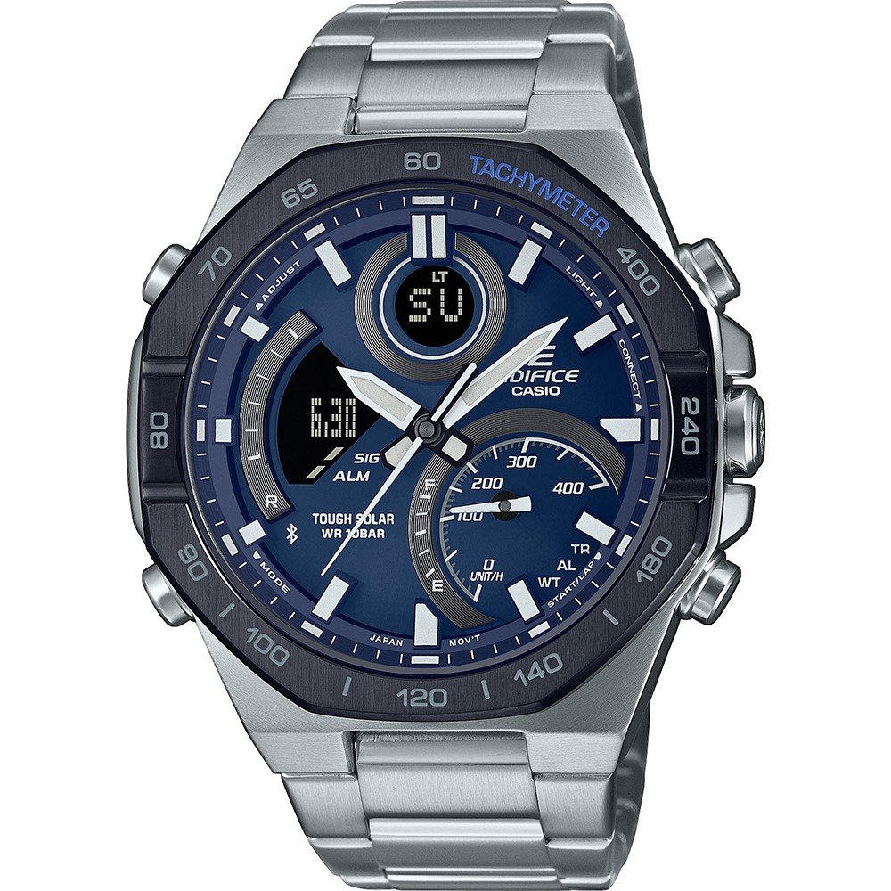 Casio Edifice Bluetooth ECB-950DB-2AEF Solar LCD Horloge