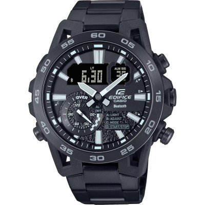 Casio Edifice Bluetooth ECB-40BK-1A Suspensione - Racing colors Horloge
