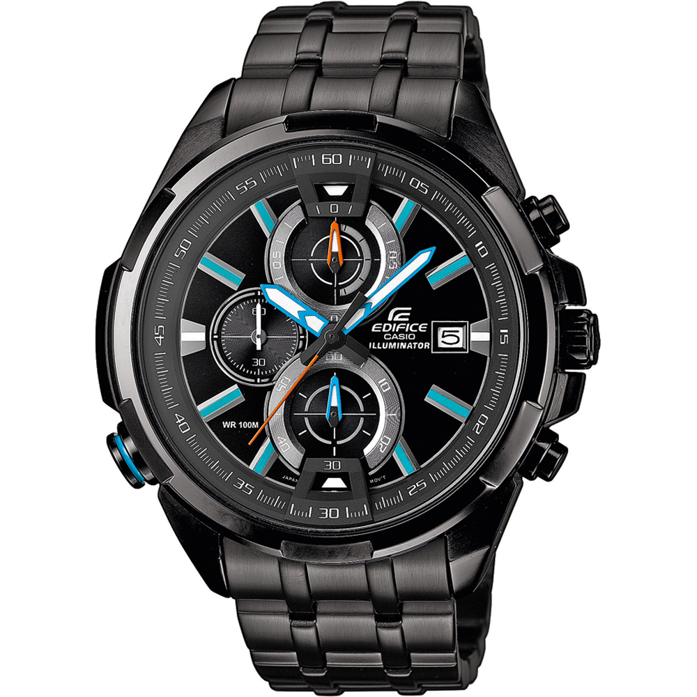 Casio Edifice Watch Chrono Active Racing EFR-536BK-1A2V