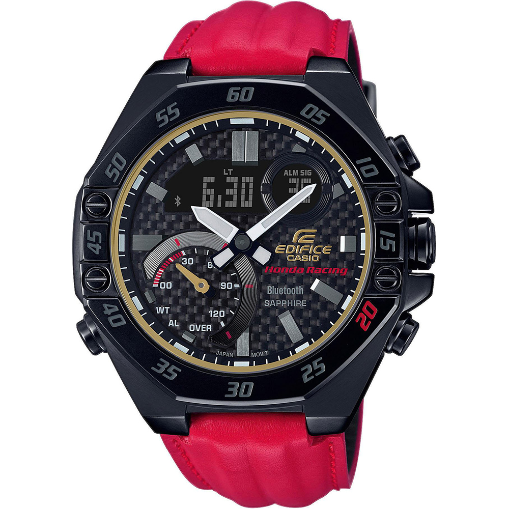 Casio Edifice Premium ECB-10HR-1AER Honda Racing Limited Edition Horloge