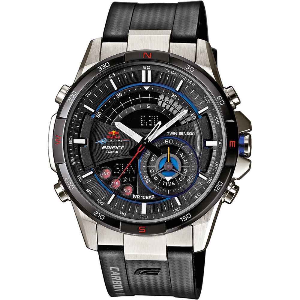 Casio Edifice Watch Ana-Digi Twin Sensor - Red Bull ERA-200RBP-1A