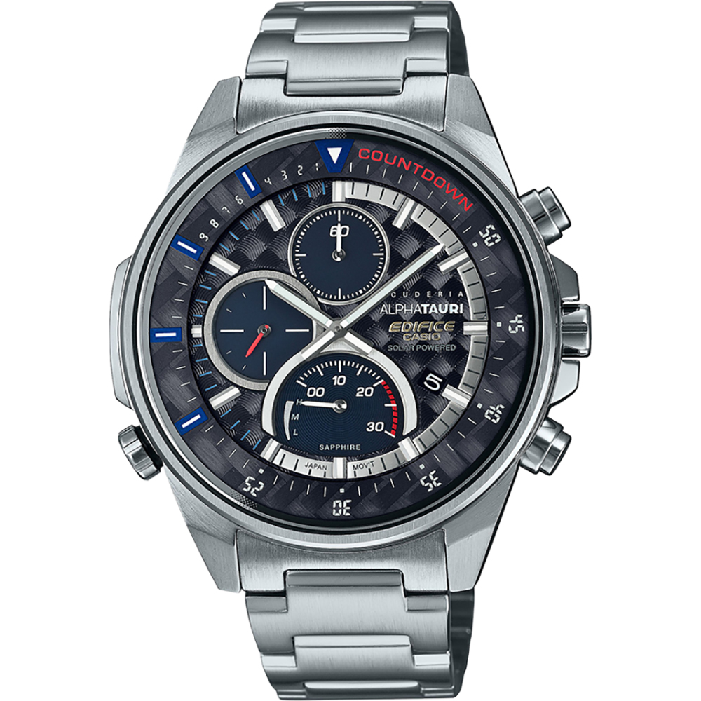 Casio Edifice EFS-S590AT-1AER Scuderia AlphaTauri 2021 horloge