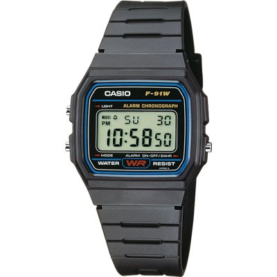 Casio Vintage F-91W-1YEG Horloge