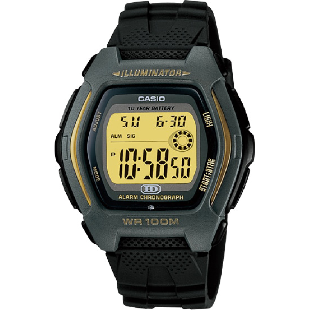 Casio HDD-600G-9AV horloge